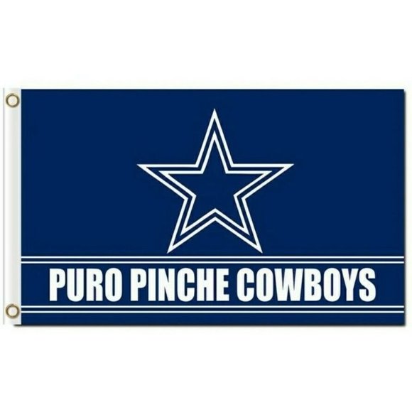 Dallas Cowboys Puro Pinche Cowboys Flag‎ Banner New - Picture 1 of 5